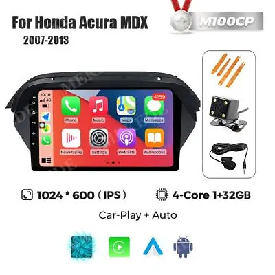 For Honda Acura MDX 2007-2013 Android 12 Car Stereo Radio GPS Carplay WiFi 32G • $199.99