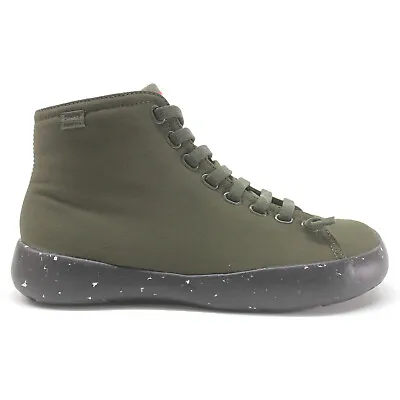 Camper Mens Boots Peu Stadium Casual Lace-Up Zip-Up Ankle Textile • £84.96