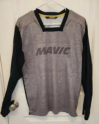 Mavic Deemax Pro Long Sleeve MTB Jersey - Moon Mist-Black Sam Hill         A1 • $19.99