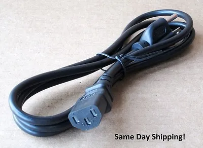 New 6 Ft. Yamaha Motif XS6 XS7 XS8 XF6 XF7 XF8 A/C Power Cord Cable Plug • $13.95