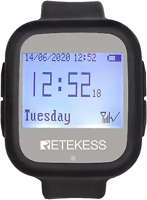 Retekess TD106 Restaurant Pager Wireless Calling System Waterproof Watch With • £43.98