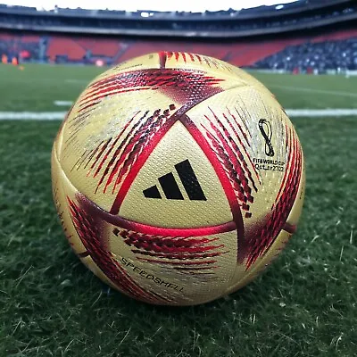 FIFA World Cup 2022 Qatar™ Adidas Al Hilm Final League Soccer Ball Size 5 Finale • $49