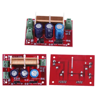 400W Treble/bass Frequency Divider Double 2 Way Speaker Audio Crossover Filt:da • £7.08