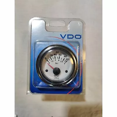 Vdo Oil Pressure Gauge 0-100 Psi • $40