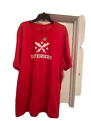 UFL XFL DC DEFENDERS Size 3XL Shirt NEW FREE SHIPPING! Best Price On EBay. • $15.99
