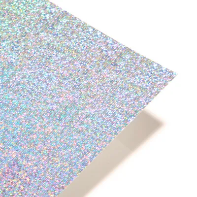 10 Sheets - Dots Holographic A4 Crafting Card • £5.50