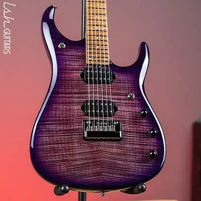 Ernie Ball Music Man JP15 John Petrucci 6-String Flame Top Purple Nebula • $3599