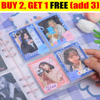 £4.99 • Buy 10PCS A5 Binder Sleeves 1P 2P 4P Photo Album Binder Refill Inner Card Photocard