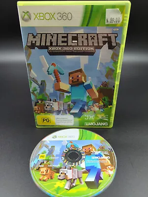 Minecraft (XBOX 360) FAST FREE POST • $19.95