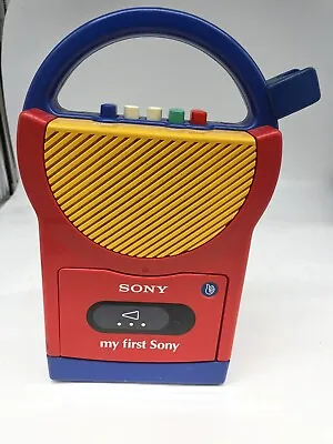 Vintage Sony My First Sony Cassette Player Tape Recorder TCM-4500  No Microphone • $44.95