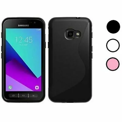 For Samsung Galaxy Xcover 4S G398F 4 G390F Case Gel Soft S-Line TPU Cover Skin • £3.95