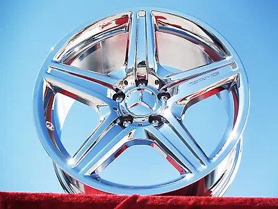 4 Chrome 18  Mercedes Benz Cls550 Amg Oem Wheels Rims Cls500 Sl550 85003 • $2195