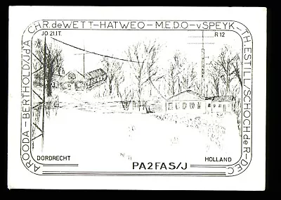 £2.49 • Buy 1 X QSL Card Radio Netherlands PA2FAS/J 1993 ≠ S664