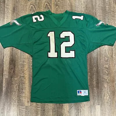 *RARE* VTG Vintage Russell Athletic PHILADELPHIA EAGLES #12 Randall Cunningham • $79.99