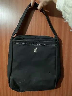 Women’s Kangol Black Handbag Vintage • £1.50