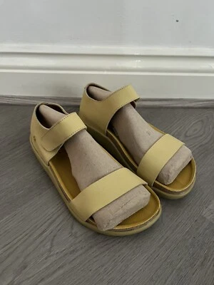 £29.99 • Buy The Art Company Biarritz Womens Yellow Leather Shoes - Size UK 4 - New No Box