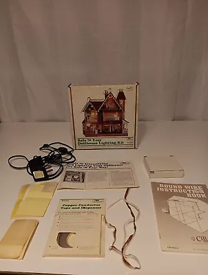 Vintage Greenleaf Safe 'N Easy Dollhouse Lighting Kit Replacement Parts • $29.99