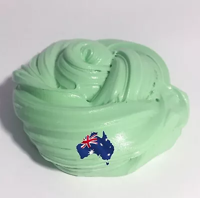 Light Green Fluffy Butter Slime | Kids Fun Play Australian Made Slimes 2oz • $9.95