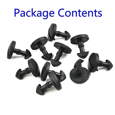 Rear Bumper Tow Bar Cover Clips Kit Replace. 10x For LandRover Discovery 3 4 • $11.64