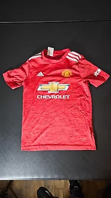 Adidas Aeroready Manchester United Youth M Soccer Jersey • $12.99