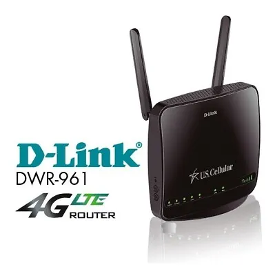 D-Link DWR-961 - US Cellular 4G LTE Wireless Router AC1200 • $24.99