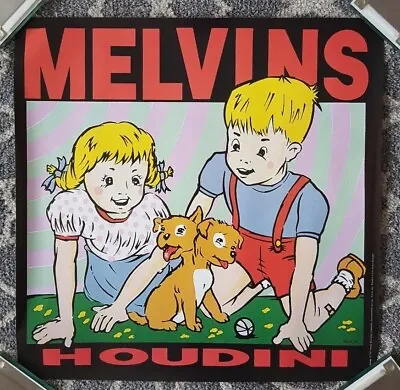 Melvins  Houdini  Original Promo Poster RARE Never Hung 18 X18  Frank Kozik • $60