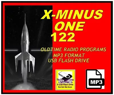 X-MINUS ONE 122 Select Oldtime Radio Shows MP3 OTR On USB Flash Drive • $13.96