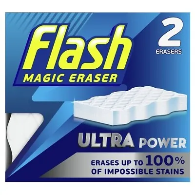 Flash Magic Eraser Ultra Power 2 Pack • £6.50