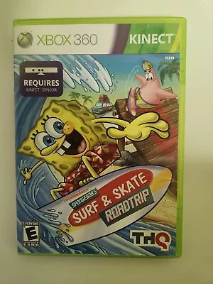 SpongeBob's Surf & Skate Roadtrip (Microsoft Xbox 360 2011) Complete • $9.75