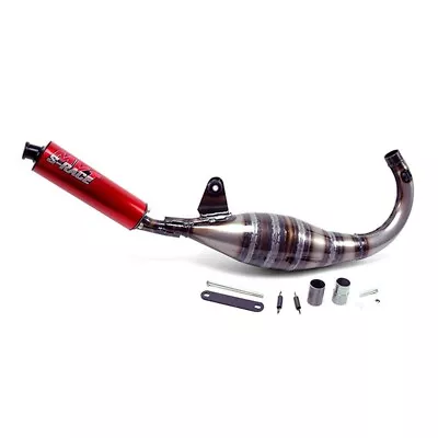 Silencer Exhaust Racing MVT EC12 S Race 70CC - 90CC Minarelli AM6 • $275.32