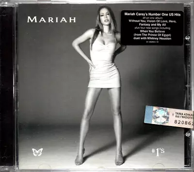 #1's By Mariah Carey  RARE Bonus Tracks  BRaND NEW/Sealed! (CD 1998 Columbia) • $16.90