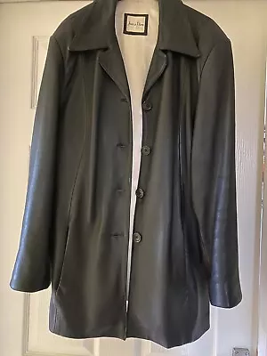 Leather Jacket. Women.  Joie De Vivre. Large • £15