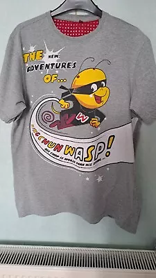 £8 • Buy Wingchun Wasp Grey T-shirt Size Xl With Front Motif Only