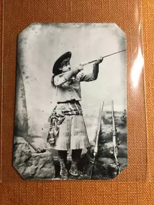 Annie Oakley Shooting Historical Reproduction Museum Quality Tintype C049RP • $14.99