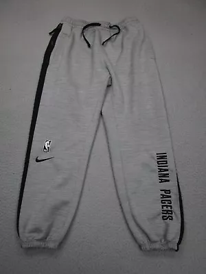 Indiana Pacers Sweatpants Mens XL Gray Nike Dri Fit Pants Jogger NBA Warm Up • $36.99