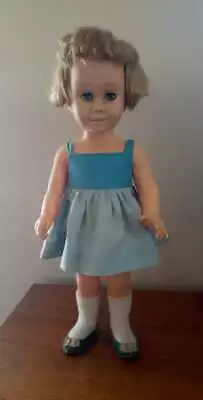 Vintage Chatty Cathy Doll 1960 ~ 20  Original Pinafore Shoes Socks Extra Dresses • $32.95
