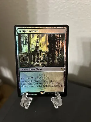 Temple Garden Near Mint Foil Ravnica Remastered​​ #0290 Magic The Gathering • $12.95