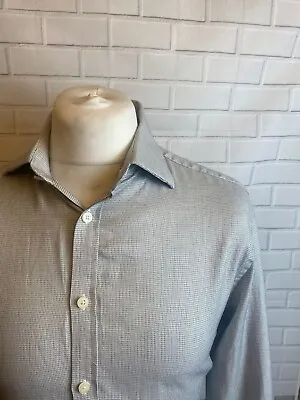 £12.99 • Buy Charles Tyrwhitt Shirt Grey 16  - 36  Extra Slim Fit Double Cuff