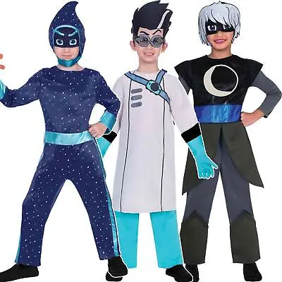 £10.99 • Buy Childs PJ Masks Costume Fancy Dress Superhero Villains Book Week Boys Girls Kids