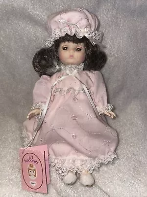 Vintage Effanbee Dolls Lil Innocents Porcelain Maryanne Doll 9” 1988 With Tags • $20