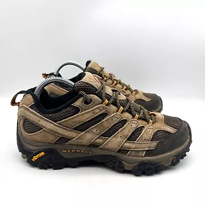 Merrell Moab 2 Low Ventilator Shoes Mens 7 US Brown Running Sneakers J06011 • $21.99