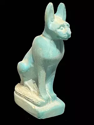 ANCIENT EGYPTIAN DOG STATUE DEPICTING THE GOD ANUBIS - 664-332bc (11) • £0.99