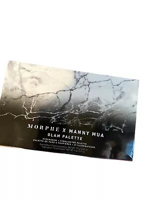 Morphe X Manny Mua Glam Palette Eyeshadow Highlighter 14 Shades Makeup Gift Idea • $15.99