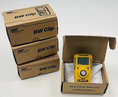 Lot 4 BW Technologies Honeywell BW CLIP BWC3-H Portable Gas Detector FOR PARTS • $69.99