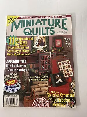 Miniature Quilts Magazine Issue #50 Displayed 11/00 • $5.95