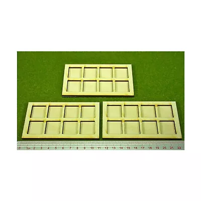 Litko Movement Tra  Ring War Infantry Tray - 8 Figures 20mm Square Ba Pack New • $13.95