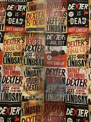 Custom Tumbler Cut Cotton Blend 9x14 Dexter Books Inspired • $5.24