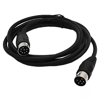 MIDI 8 Pin Din Male To DIN 6 Pin Male Audio Data Signal Adapter Connector Cable • $7.98