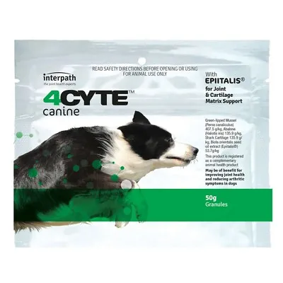 4Cyte Canine Joint Supplement 50g • $44.64
