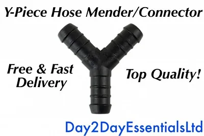 Y Piece Hose Mender Tube Connector Pipe - Top Quality  All Sizes And Quantities • £2.79